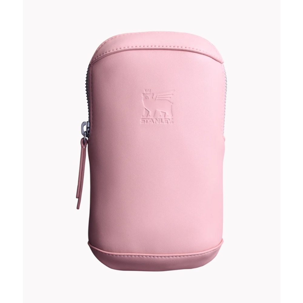 NIB Stanley Max Phone Keys Wallet Case for Cross Bottle in rose quartz